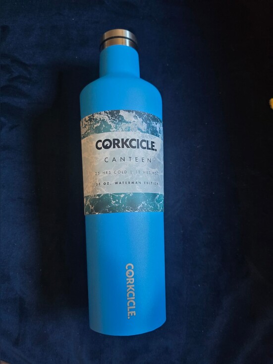 Corkcicle Other - New! Corkcicle Canteen - Waterman Edition, Ocean Blue, 25oz